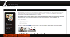 Desktop Screenshot of alicetang.net